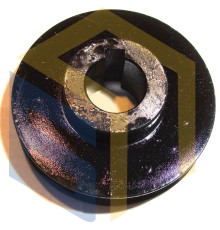 Шкив электродвигателя компрессора воздушного Сталь КСР-04/50, КСР-04/100 (71531)