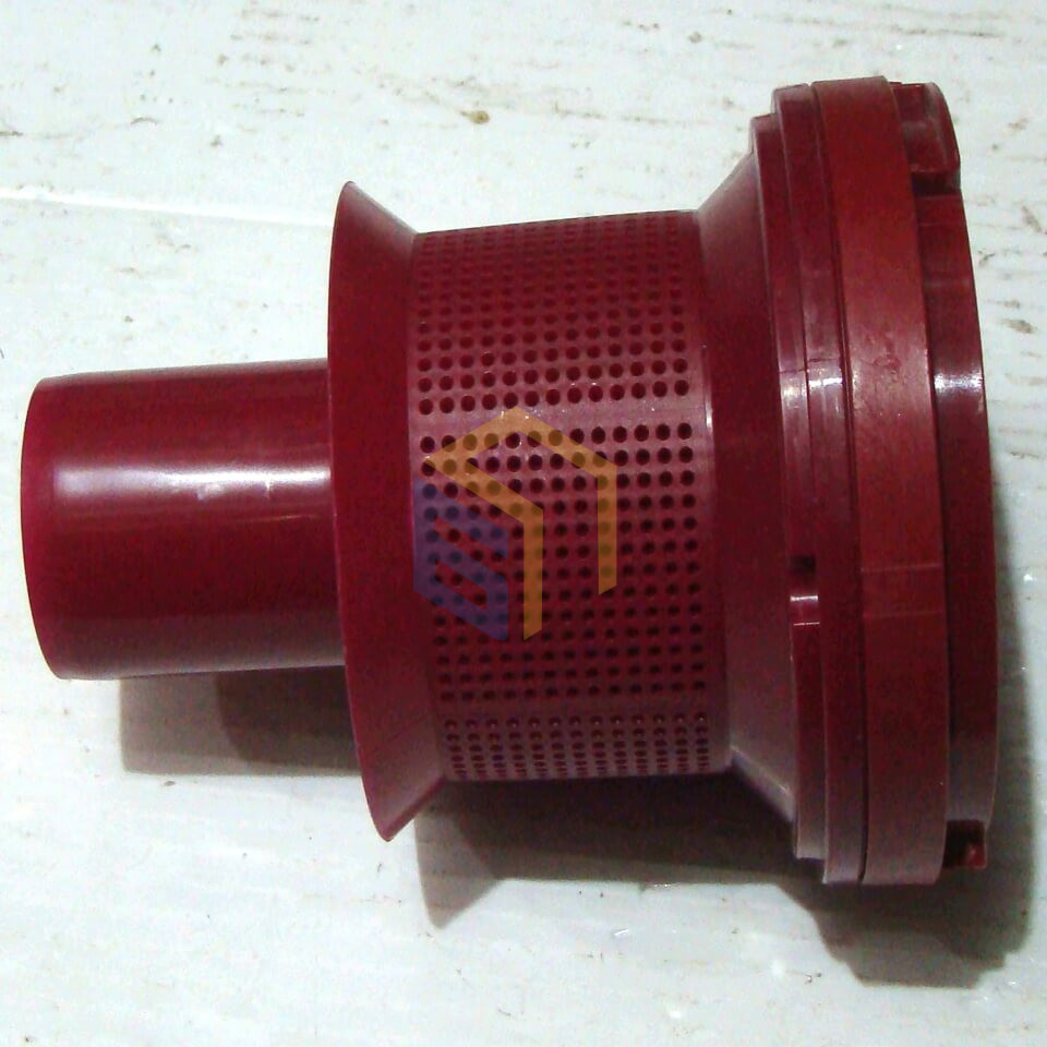 Фильтрующий блок (красный) пылесоса бытового Grunhelm GVC8216 (74846)