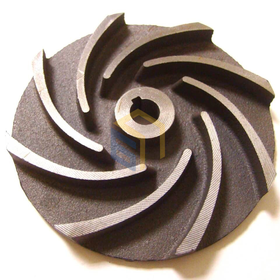 Колесо робоче (крильчатка) дренажно-фекального насоса WERK V750F, V750F-A (75263)