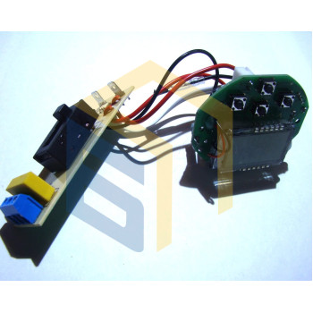 Выключатель в сборе фена строительного Forte HG 2000-2VLD (75775)