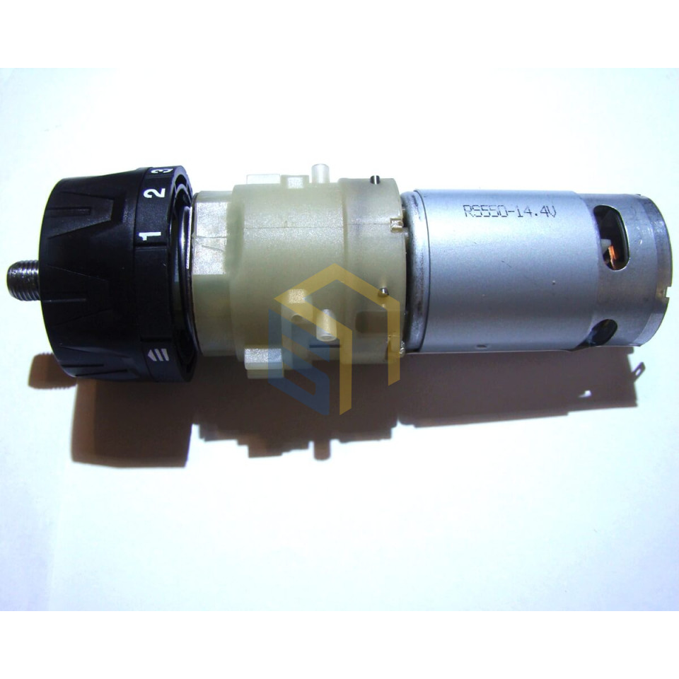 Редуктор с электродвигателем в сборе шуруповерта аккумуляторного Forte CDN 1413 (75860)