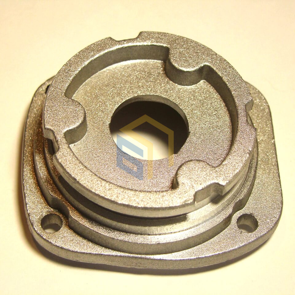 Фланець корпусу редуктора УШМ болгарки Сталь КШМ 95-125 Р (77010)