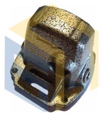 Корпус редуктора УШМ болгарки Forte AG 9-125 L (77194)