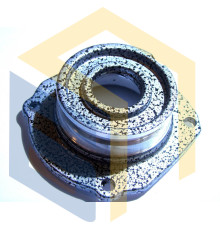 Фланець корпусу редуктора УШМ болгарки Forte AG 12-125 L, AG 12-125 VL (77215)