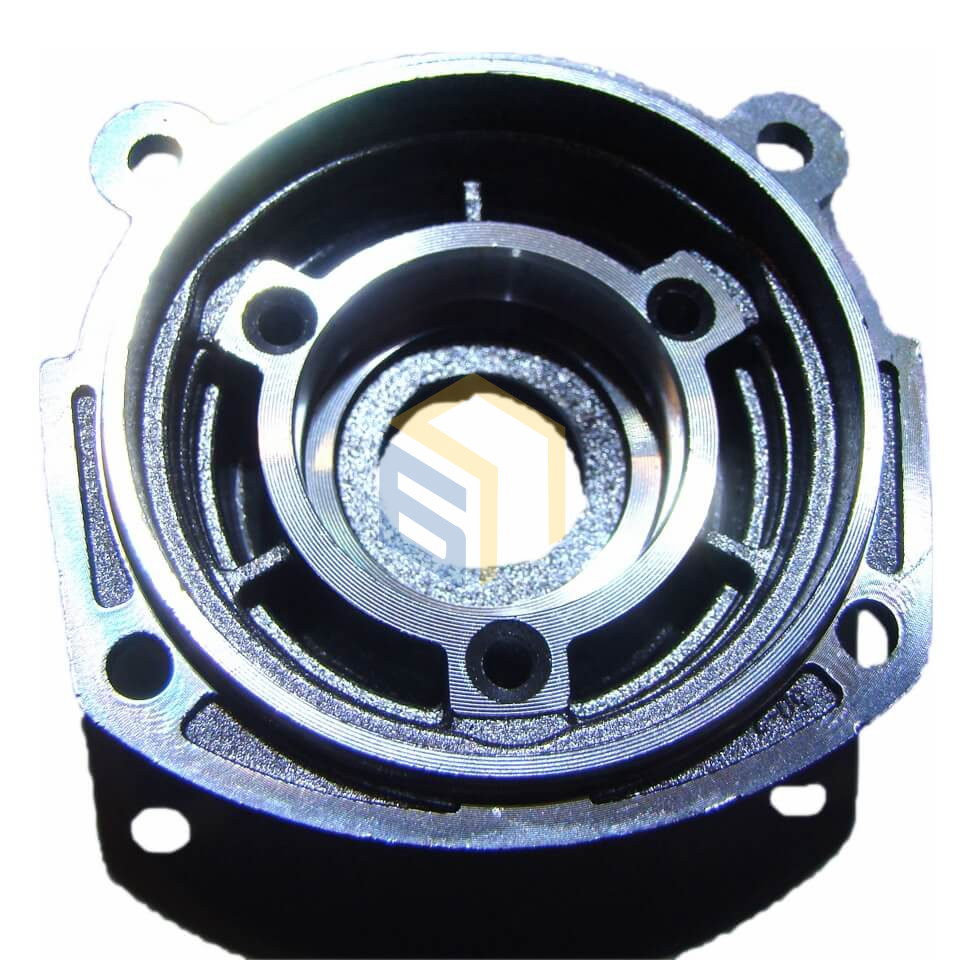 Фланец корпуса редуктора УШМ болгарки AG 14-125 L, AG 14-125 VL (78092)