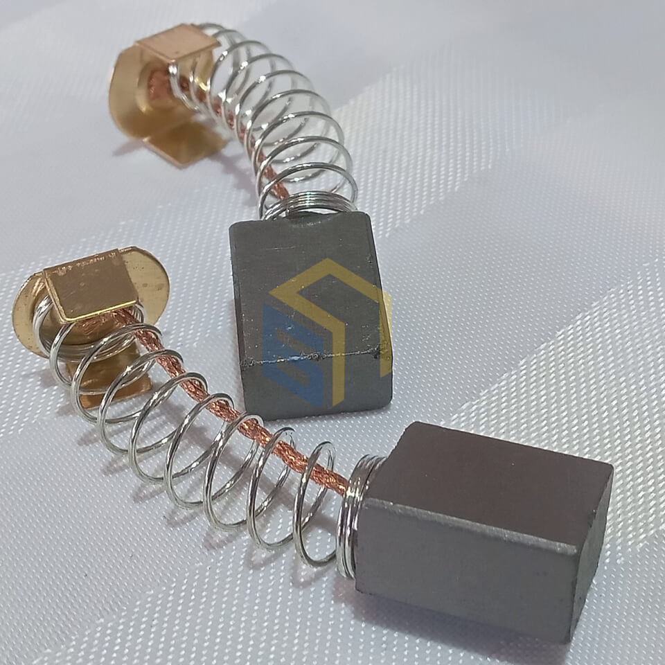 Щітка вугільна (пара) торцювальної пили Forte MS-255 SL (78152)