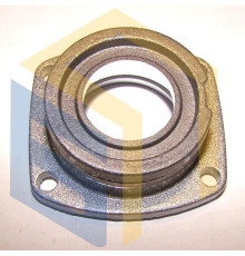 Фланец корпуса редуктора УШМ болгарки Сталь КШМ 111-125 Д, КШМ 111-125 РД (78536)