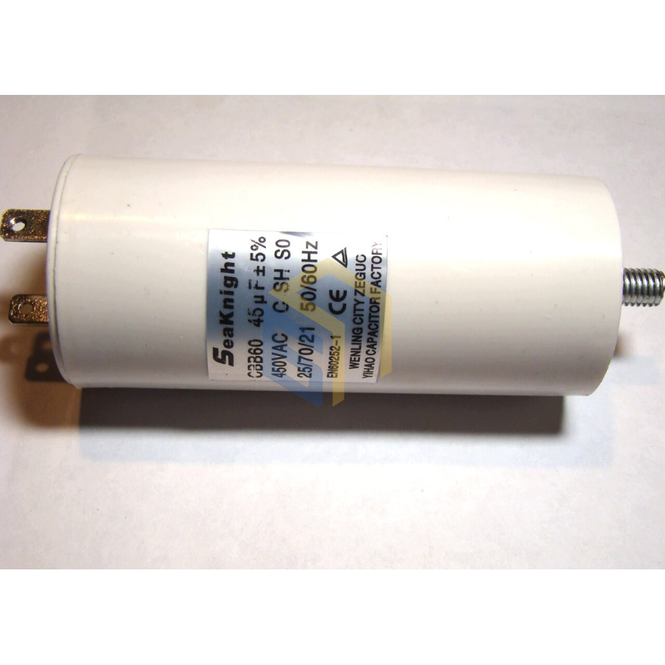 Конденсатор (45 МкФ) компресора повітряного Forte VCF-50 (78588)