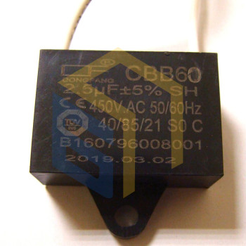 Конденсатор (2,5 мкф) точила электрического Forte BG 1545 (80702)