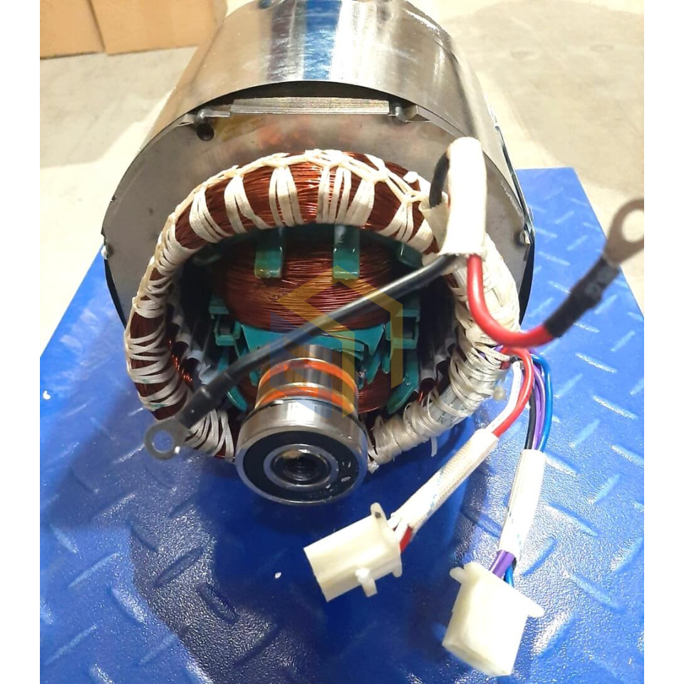 Альтернатор у зборі (якір+статор однофазний) 6 кВт генератора дизельного Forte FGD8000E (83412)