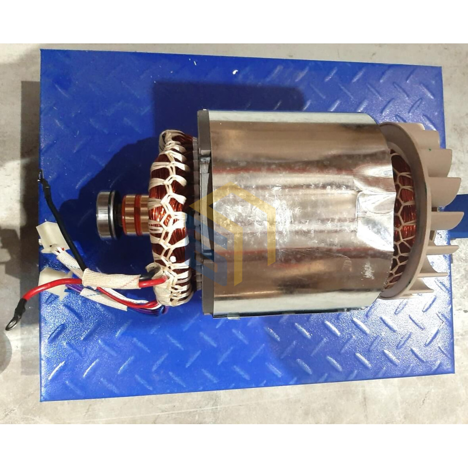 Альтернатор у зборі (якір+статор однофазний) 6 кВт генератора дизельного Forte FGD8000E (83412)