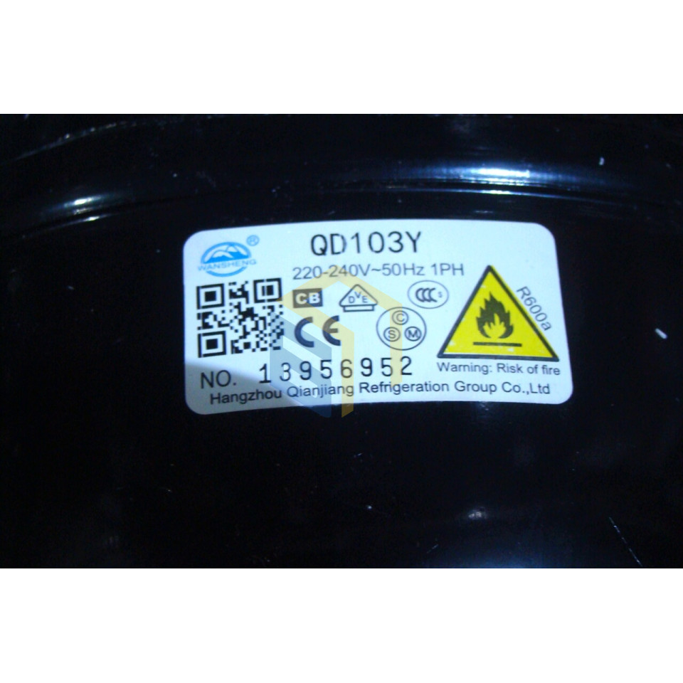 Компрессор Морозильного ларя Grunhelm GCFW-316 (85037)