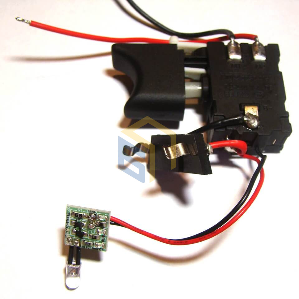 Вимикач шурупокрута акумуляторного Сталь ШЛС 1216-2 Б2 (86243)