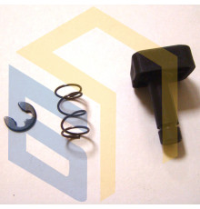 Кнопка-фиксатор в сборе УШМ болгарки FORTE AG 9-125, AG 9-125 V (86397)