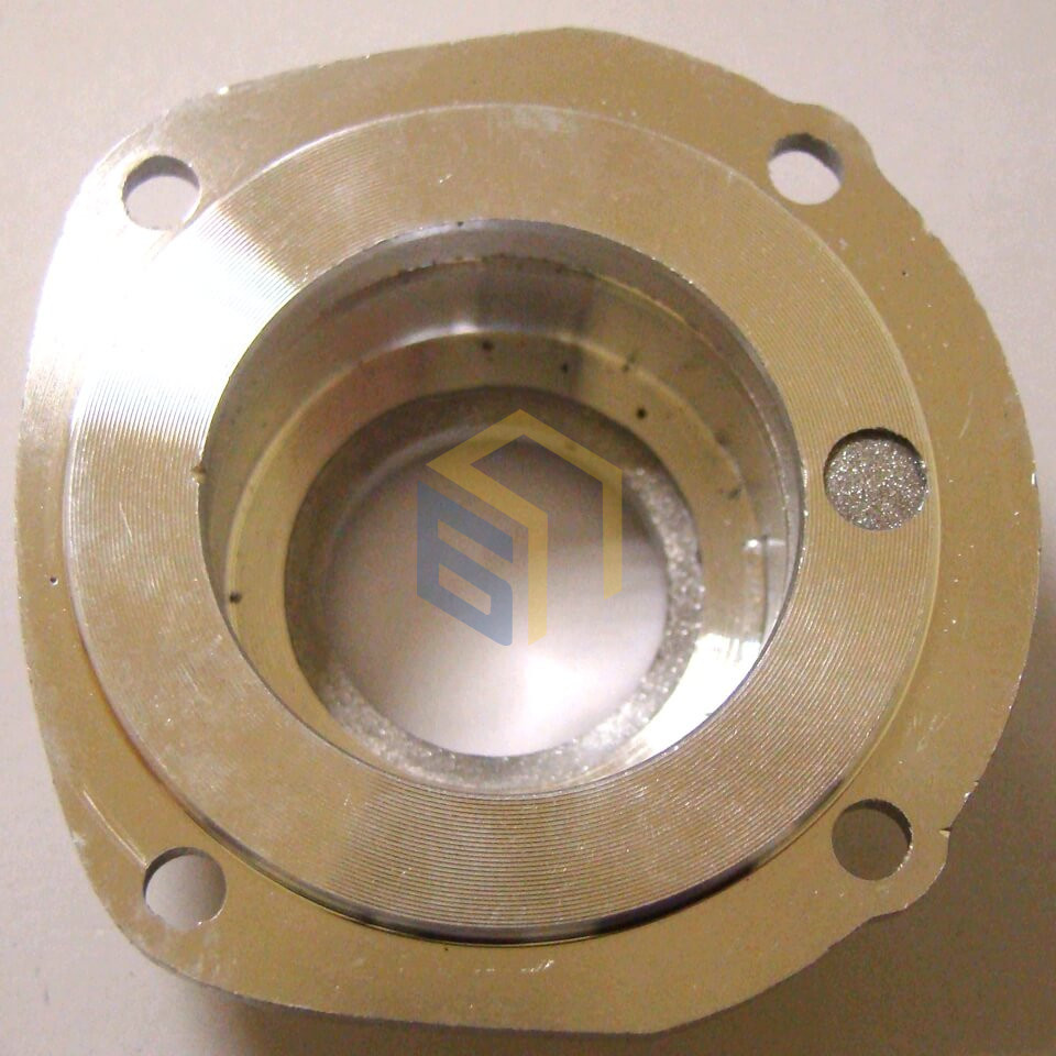 Фланець корпусу редуктора УШМ болгарки FORTE AG 10-125, AG 10-125 V (86418)