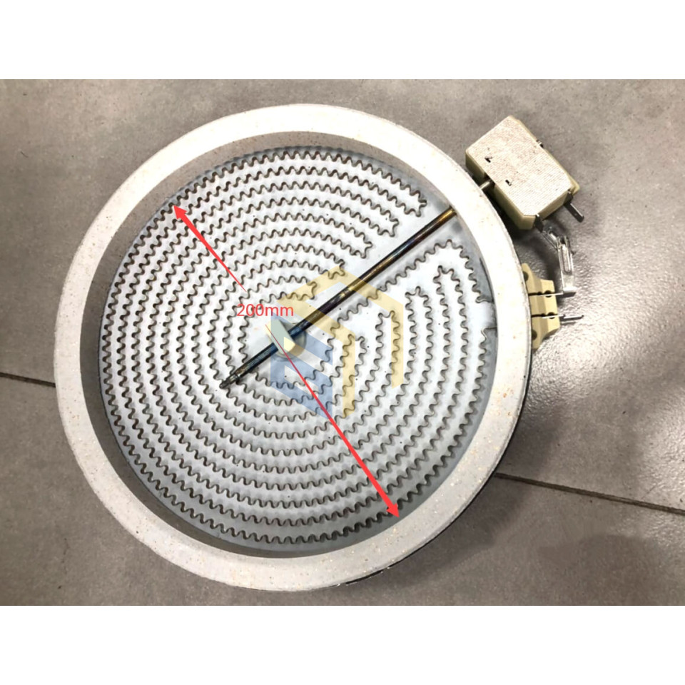 Нагрівальний елемент 1800W варильної поверхні Grunhelm GPC 725 BE (91099)