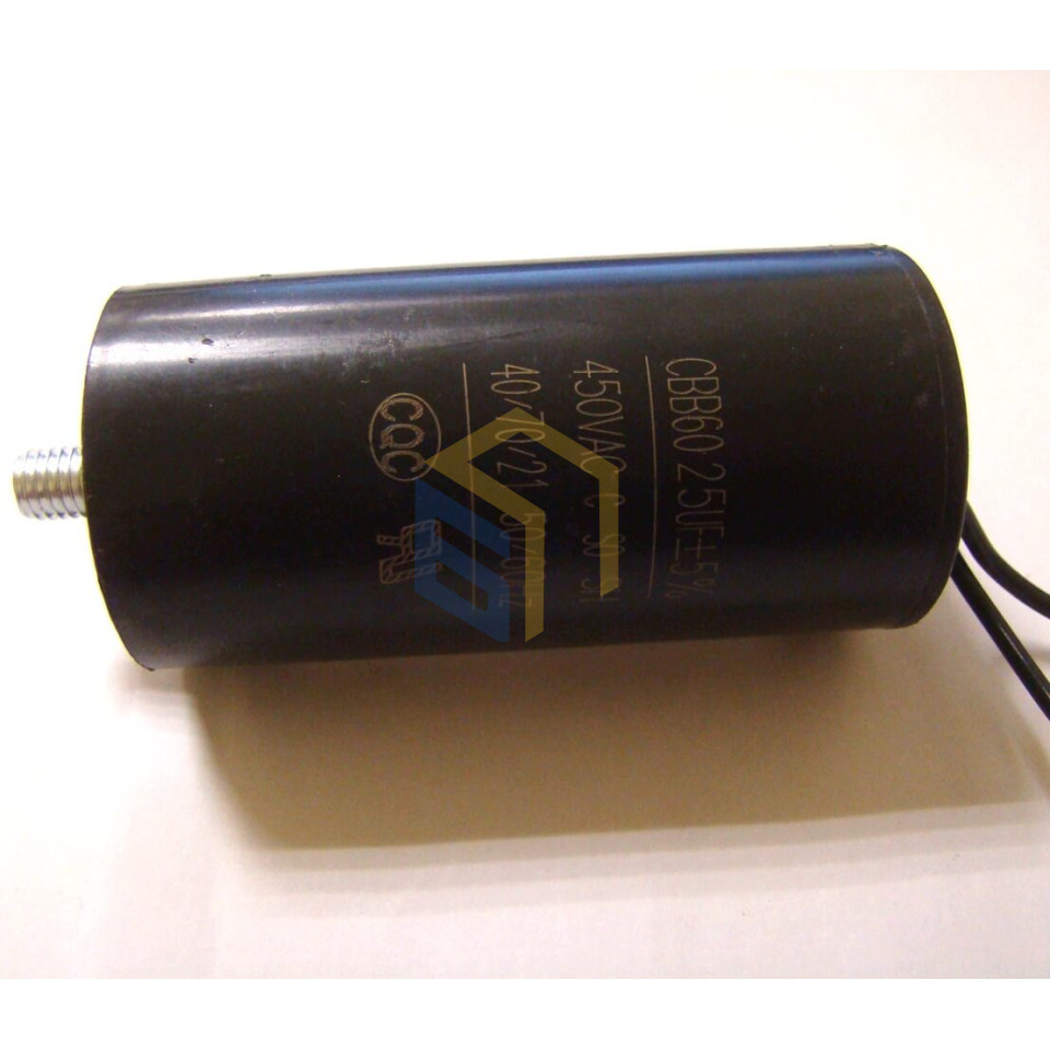 Конденсатор (25 Мкф) компресора повітряного FORTE FL-2T24N (91168)