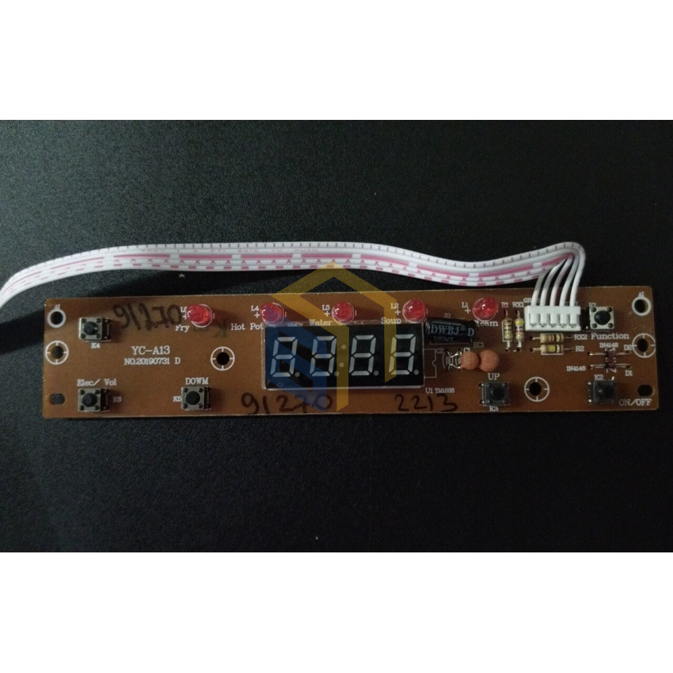 Плата управления плиты индукционной Grunhelm GI-A2213 (91270)