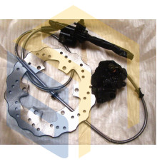 Передние тормоза в сборе мотоцикла FORTE FT200GY-C5B (93106)