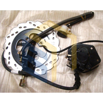 Задние тормоза в сборе мотоцикла FORTE FT200GY-C5B (93125)