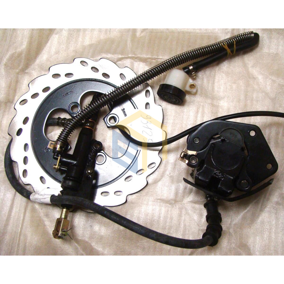 Задние тормоза в сборе мотоцикла FORTE FT200GY-C5B (93125)