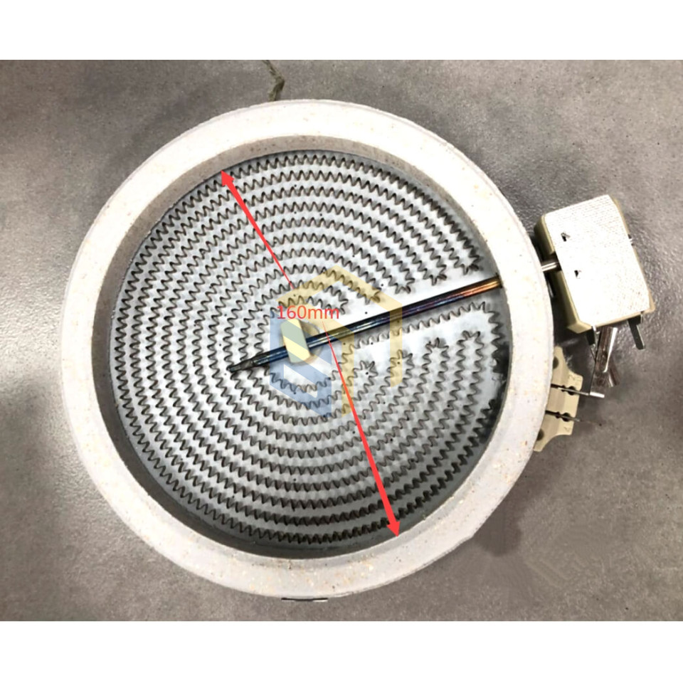 Нагревательный элемент 1200W варочной поверхности Grunhelm GPC 723 B (94244)