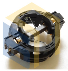 Щеткодержатель в сборе перфоратора Сталь П 26-11 П (94472)