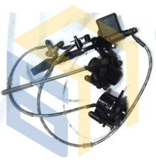 Ручне гальмо в зборі (без колодок) квадроцикла Forte Bull 200 (95042)