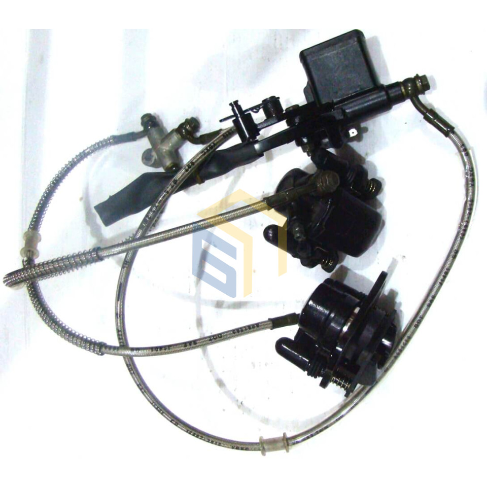 Ручной тормоз в сборе (без колодок) квадроцикла Forte Bull 200 (95042)