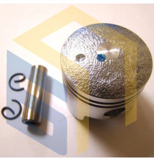 Поршень у зборі 40 мм з пальцем та стопорними кільцями мотокоси Світязь БТ-430, БТ-430 PLUS (95182)