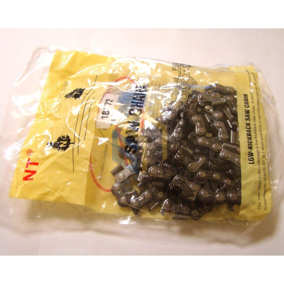 Цепь 18'' (21BP-72E) бензопилы СВИТЯЗЬ БП 58-20 (96741)