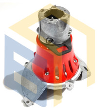 Редуктор верхний в сборе мотокосы Forte MK-843 (97246)