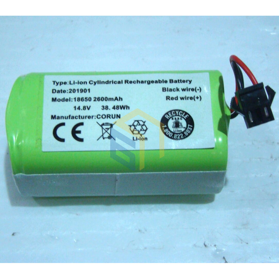 Аккумуляторная батарея Li-on 2600 мАч пылесоса робота Grunhelm GRVC-T1000 (98011)