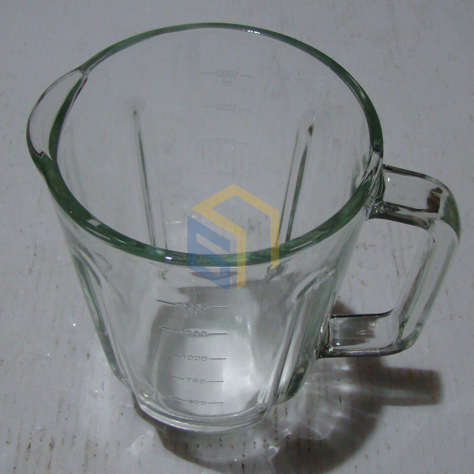 Склянка скляна блендера Grunhelm EBS-1252TGS (99413, 99424)