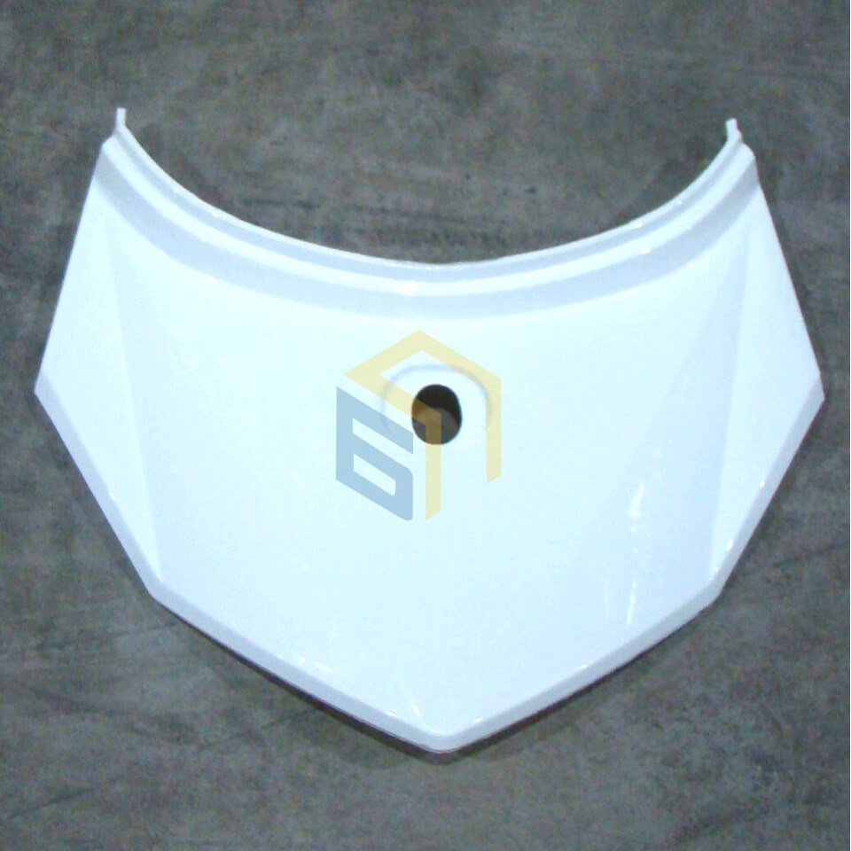 Панель задня біла електроскутера Yadea S-Eagle (99617)