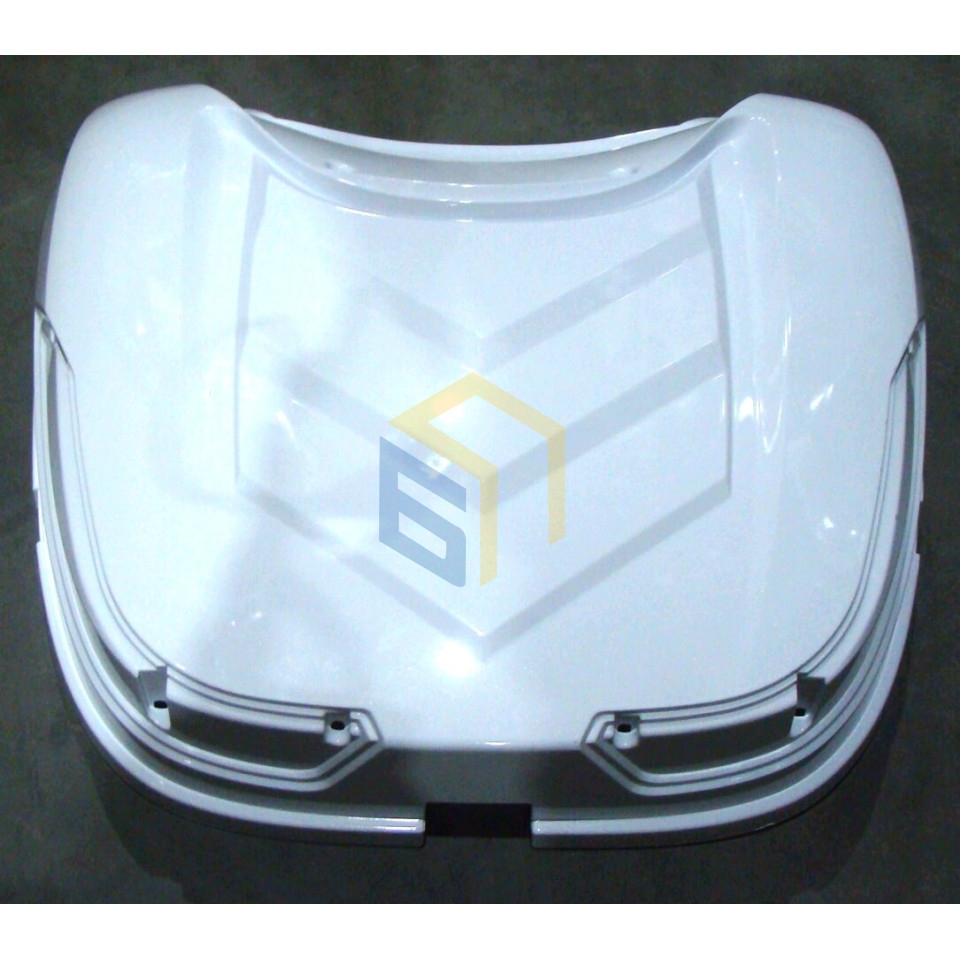 Кришка багажника біла електроскутера Yadea S-Eagle (99628)