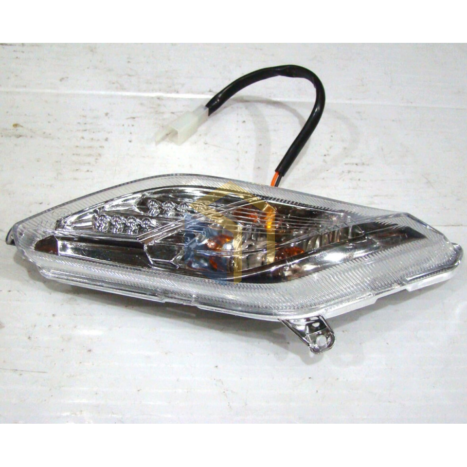 Фонарь поворотный левый передний электроскутера Yadea S-Eagle (99694)